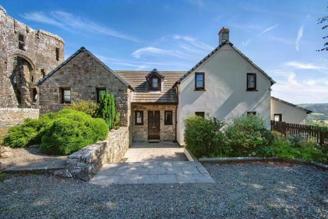 History On Your Doorstep: Family Home Next To Ancient Welsh Castle Sells For £300k at Auction