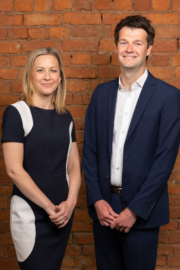 Helen Jude and Joe Scott
